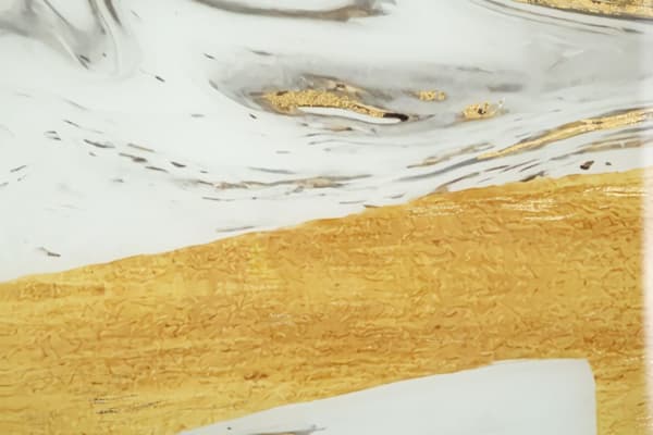 FURNLUX VÄGGKONST SPÖKLIK GULD 80CM