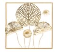 Miniatyrbild 1 av 6: FURNLUX VÄGGKONST BLOMMA GULD 50CM