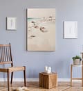 Miniatyrbild 5 av 6: FURNLUX VÄGGKONST STRAND BEIGE 80CM