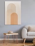 Miniatyrbild 5 av 6: FURNLUX VÄGGKONST SHINE BEIGE 80CM