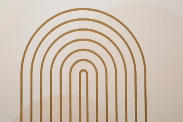 FURNLUX VÄGGKONST SHINE BEIGE 80CM