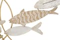 Miniatyrbild 2 av 6: FURNLUX VÄGGKONST FISK BEIGE 143CM