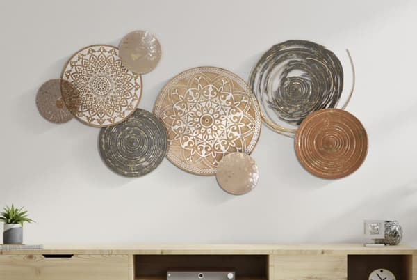 FURNLUX VÄGGKONST BOHO BEIGE 168CM