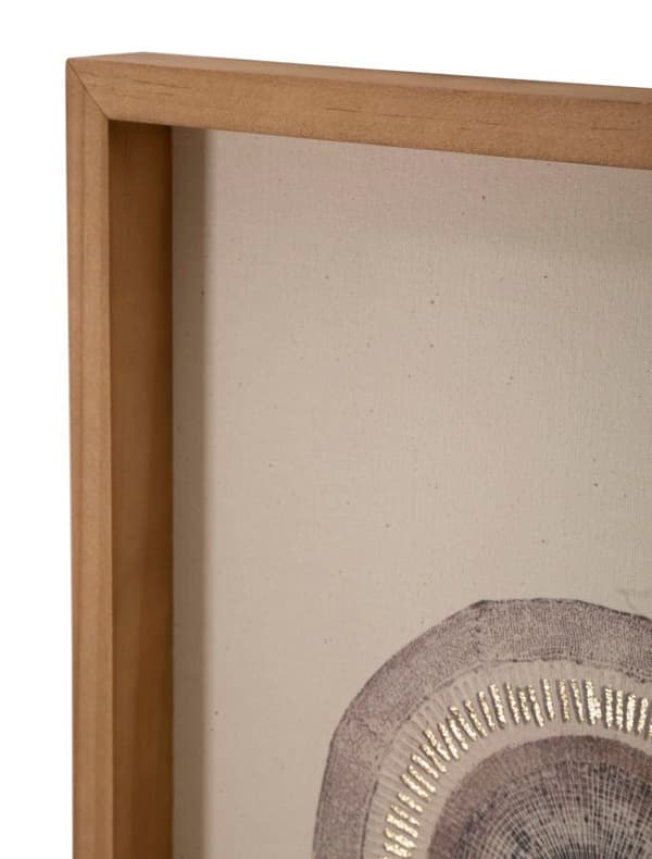 FURNLUX VÄGGKONST CIRKLY BRUN 45CM