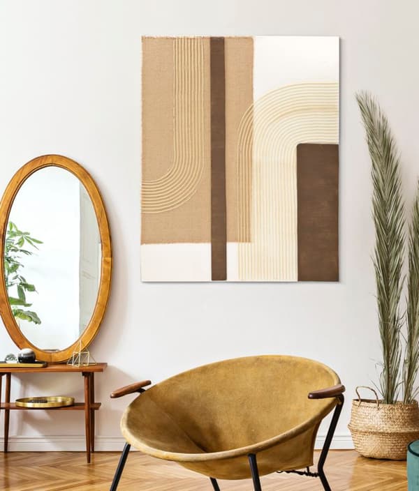 FURNLUX VÄGGKONST LOFTY BEIGE 80CM