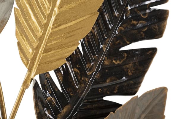 FURNLUX VÄGGKONST PALM GULD 73CM