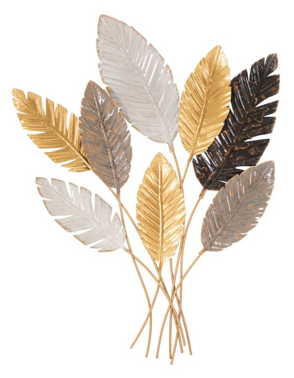 FURNLUX VÄGGKONST PALM GULD 73CM