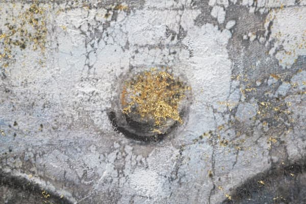 FURNLUX VÄGGKONST BUDDHA GRÅ 80CM
