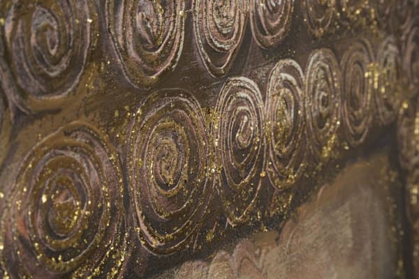 FURNLUX VÄGGKONST BUDDHA SVART 100CM