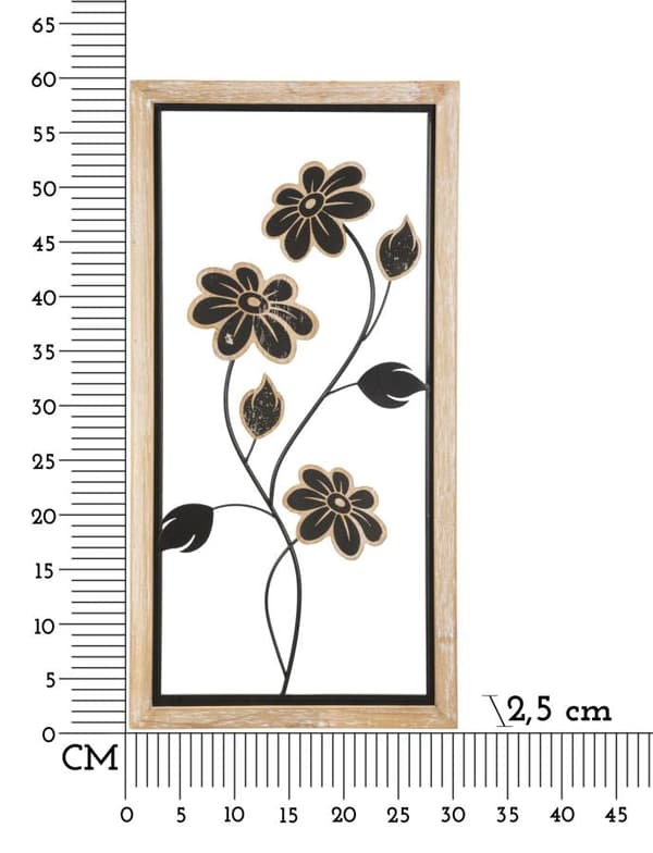 FURNLUX VÆGKUNST GIRISH BRUN 30CM