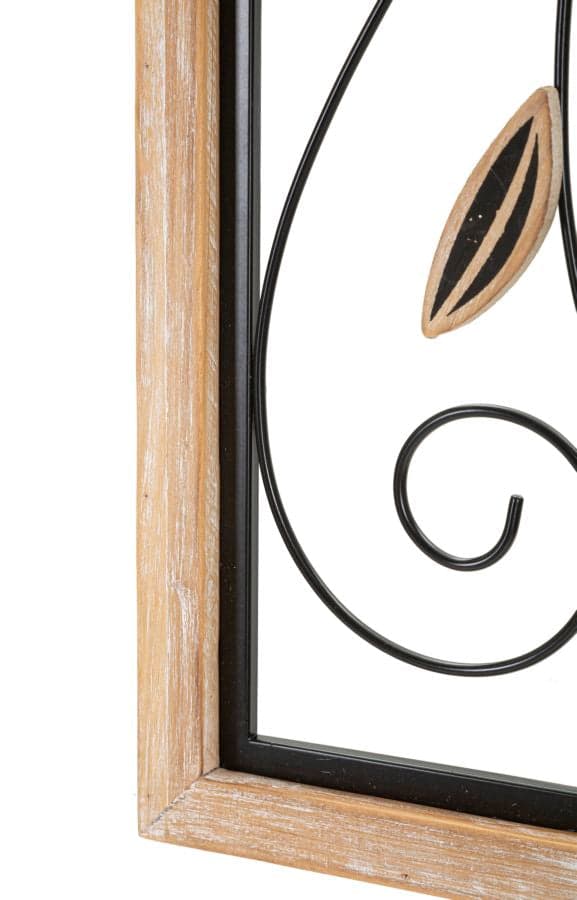 FURNLUX VÄGGKONST KOMAN BRUN 26CM