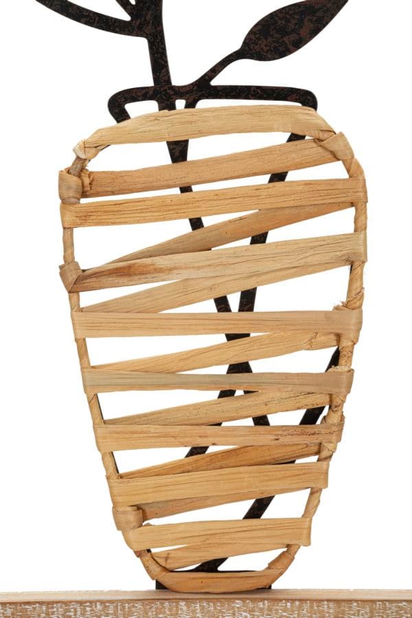 FURNLUX VÄGGKONST VASO BRUN 40CM