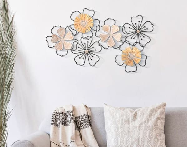 FURNLUX VÄGGKONST ITIS BRUN 75CM