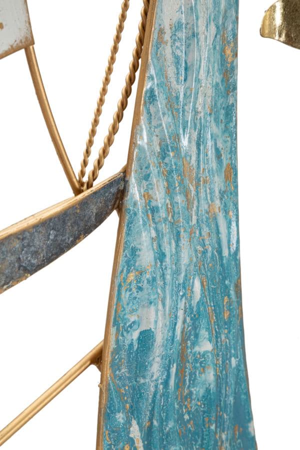 FURNLUX VÄGGKONST VELA BLÅ 52CM