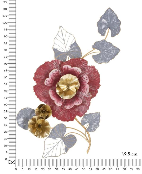 FURNLUX VÄGGKONST LOVI ROSA 62CM