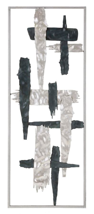 FURNLUX VÆGKUNST NEWY GREY 29CM
