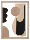 Miniatyrbild 1 av 6: FURNLUX VÄGGKONST ASTROY BEIGE 60CM