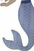 Miniatyrbild 3 av 6: FURNLUX VÄGGKONST SIRENA BLÅ 31CM