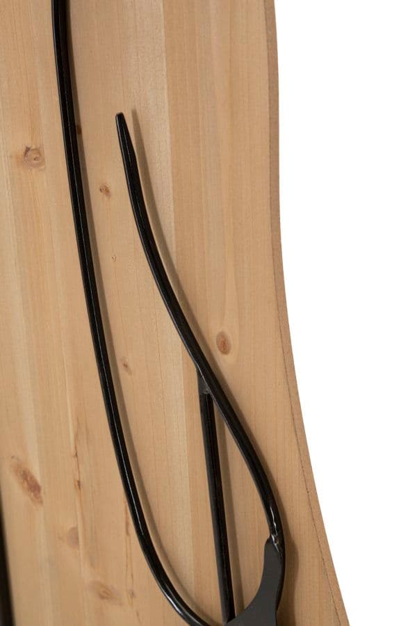 FURNLUX VÄGGKONST SKÖNHET SVART 60CM
