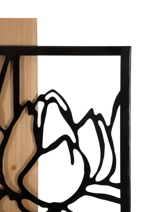 FURNLUX VÆGKUNST LOTUS SORT 60CM