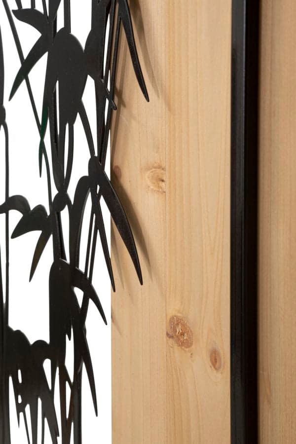FURNLUX VÄGGKONST BAMBU SVART 58CM