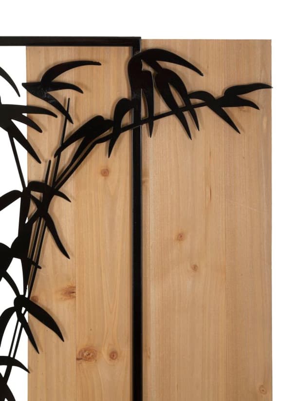 FURNLUX VÄGGKONST BAMBU SVART 58CM