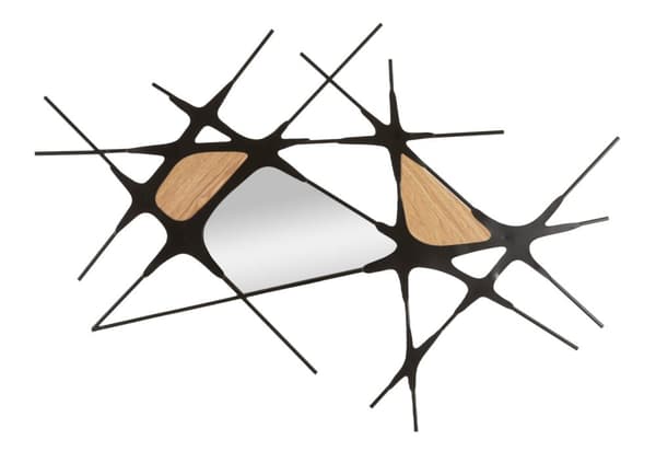 FURNLUX VÄGGKONST ABSTRAKT SVART 114CM
