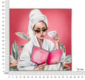Miniatyrbild 7 av 7: FURNLUX VÄGGKONST LUXY ROSA 82CM