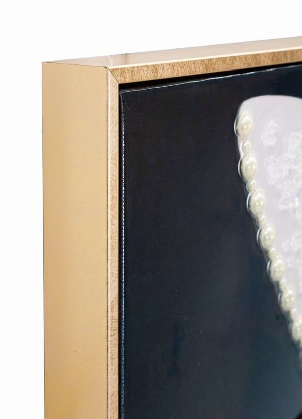 FURNLUX VÄGGKONST MARTY SVART 62CM