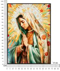 Miniatyrbild 7 av 7: FURNLUX VÄGGKONST MADONNA GUL 72CM