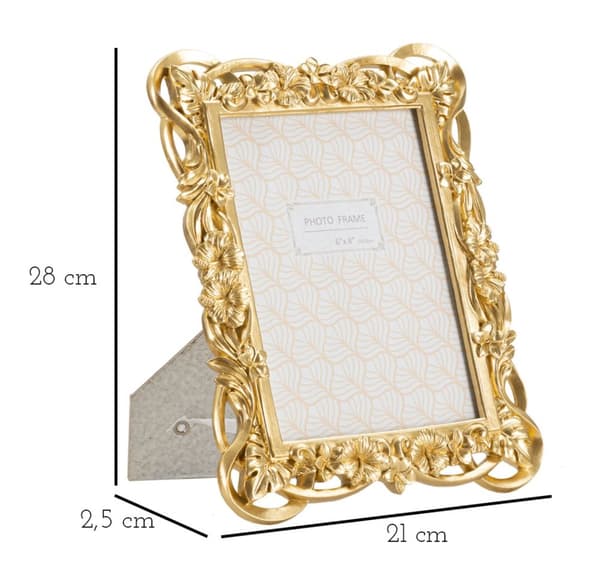 FURNLUX RAM FLOSSY GULD 23CM
