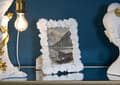 Miniatyrbild 5 av 6: FURNLUX RAM PALM VIT 23CM