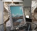 Miniatyrbild 5 av 6: FURNLUX RAM IHÅLIG SILVER 26CM