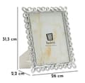 Miniatyrbild 6 av 6: FURNLUX RAM IHÅLIG SILVER 26CM