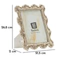 Miniatyrbild 6 av 6: FURNLUX RAM FIRENZE SILVER 22CM
