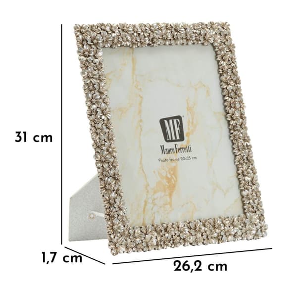 FURNLUX RAM FLOWY SILVER 27CM