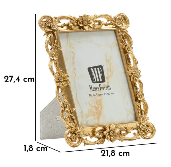 FURNLUX RAM KLASSISK GULD 22CM