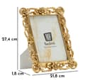 Miniatyrbild 6 av 6: FURNLUX RAM KLASSISK GULD 22CM