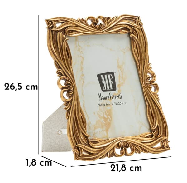 FURNLUX RAMME BAROK GULD 22CM