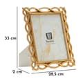 Miniatyrbild 6 av 6: FURNLUX RAM VÅG GULD 29CM