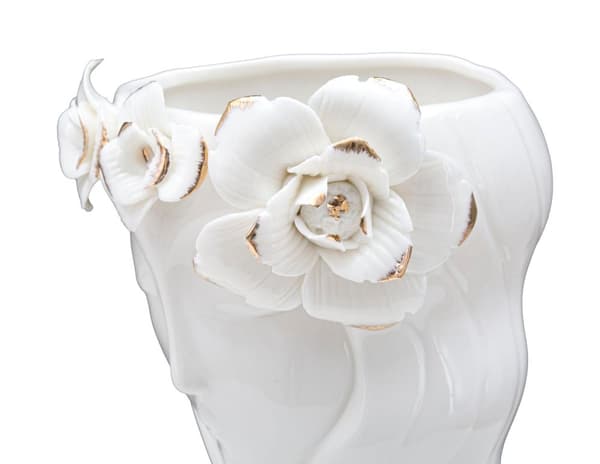 FURNLUX VAS KVINNA VIT 15CM