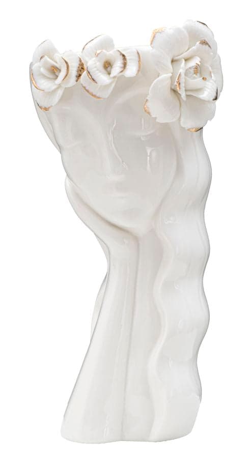 FURNLUX VAS KVINNA VIT 15CM
