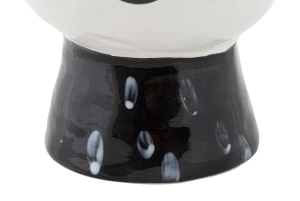 FURNLUX VAS ANSIKTE VIT 14CM
