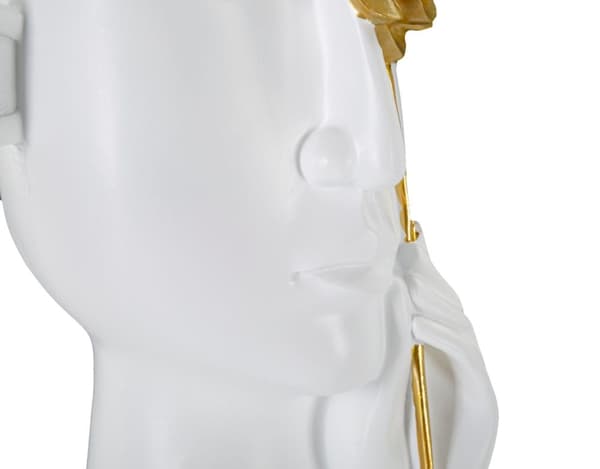 FURNLUX VAS FIORE VIT 14CM