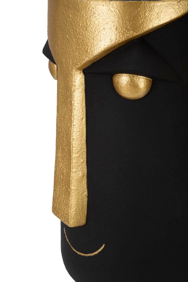 FURNLUX VAS TRIBY SVART 30CM