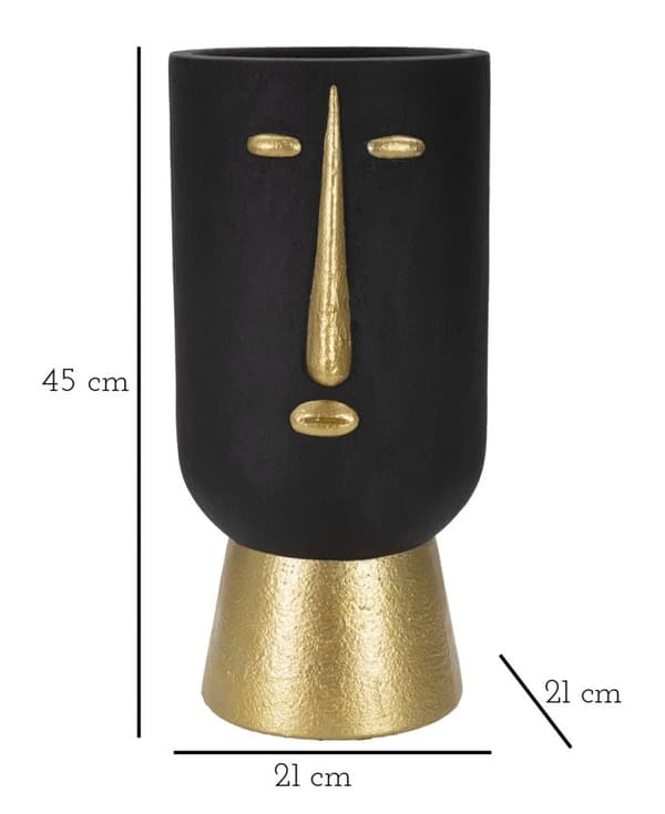 FURNLUX MALJAKKO TRIBY MUSTA 21CM