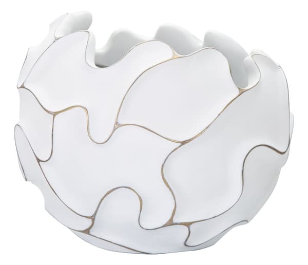 FURNLUX VAS LINJE BEIGE 44CM