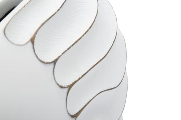 FURNLUX VAS LINJE BEIGE 34CM
