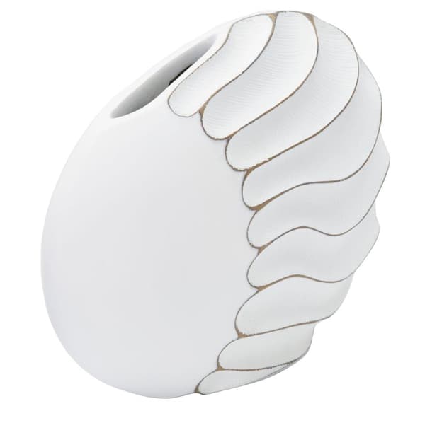 FURNLUX VAS LINJE BEIGE 34CM