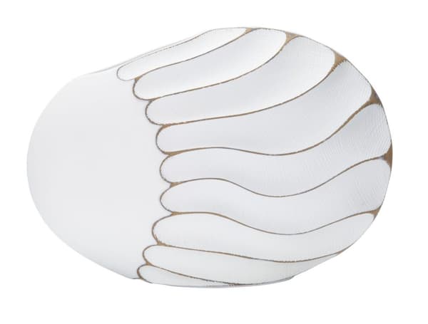 FURNLUX VAS LINJE BEIGE 34CM